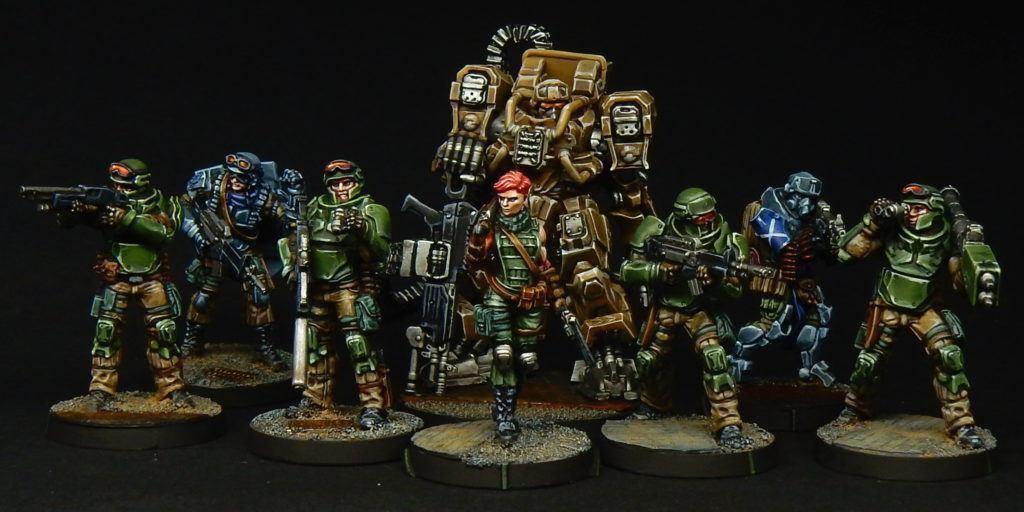 Infinity Ariadna warband