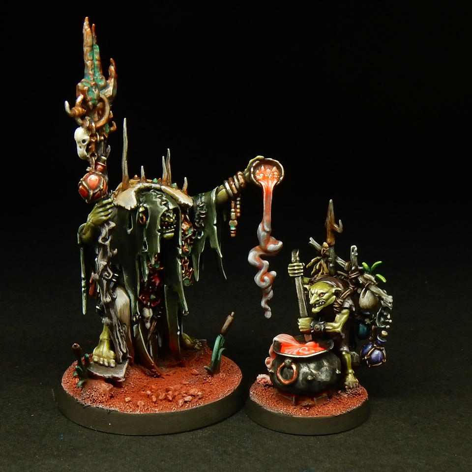 Swampcalla Shaman and Pot Grot